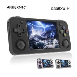 ANBERNIC RG35XX H 가로형 레트로 게임 콘솔 3.5인치 IPS OCA 스크린 리눅스 64비트 진동 모터 5G WiFi HDMI 출력 선물
