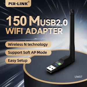 데스크탑 노트북용 무선 네트워크 카드, USB 와이파이 무선 송신기, 셋톱 박스, IPTV 무선 리시버 와이파이 안테나, MT7601