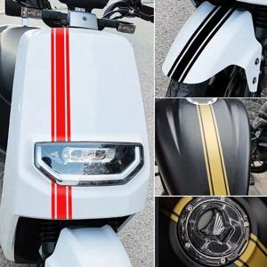 50CM DIY 오토바이 스티커 연료 탱크 페어링 카울 스트라이프 핀스트라이프 레이싱 헬멧 오토바이 펜더 방수 비닐 데칼
