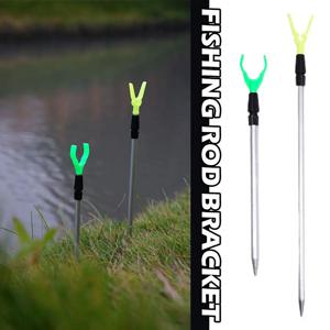 50/80cm 낚시대 받침대 조절 가능 연장형 로드 레스트 텔레스코픽 낚시대 홀더 낚시대 브래킷 낚시 용품