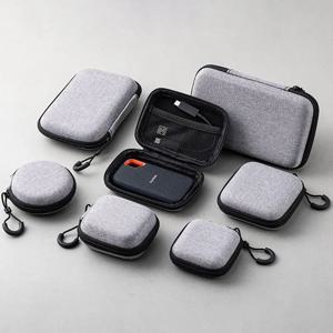 1Pcs 미니 EVA 스토리지 가방 파우치 운반 가방 지퍼 이어폰 케이스 Airpod 이어폰/전화/충전 케이블 디지털 액세서리