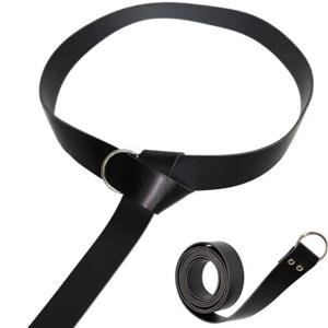 중세 르네상스 허리띠 코스튬 액세서리 성인 남성용 기사 해적 코스프레 라프 가죽 루프 버클