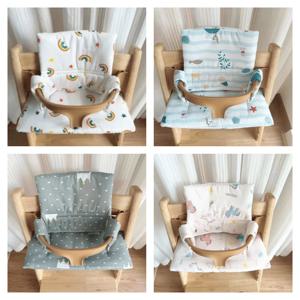 높은 의자 쿠션 빨 수있는 HighChair 지원 어린이 아기 수유 액세서리 Stokke 용 아기 식사 교체 패드