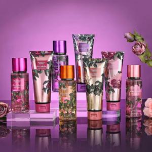  250ML 향수 및 바디 로션 세트, 럭셔리 꽃 과일 여성 바닐라 향기, 보습 엑스 폴리 에이 팅, 신선한 스위트 바디 스프레이