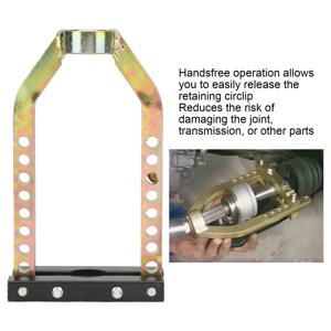 자동차 CV 조인트 어셈블리 범용 프로펠러 샤프트 변속기 샤프트 9 홀 분리기 자동 분배기 분해 풀러 제거 도구
