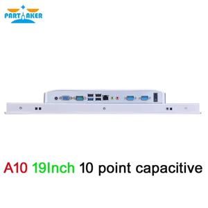 19인치 산업용 올인원 PC 미니 태블릿 패널 10포인트 정전식 터치스크린 인텔 코어 i3 i5 i7 윈도우 11 Pro