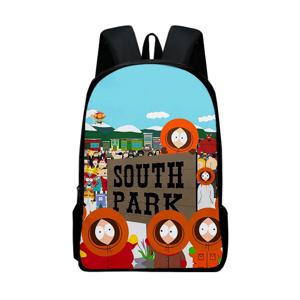 초등학생을 위한 새로운 3D South Park South Park 배낭, 남성과 여성을 모두 위한 만화 스타일