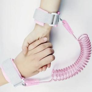 분실 방지 손목 링크, 유아 안전 가죽끈 반사 어린이 산책 하네스 - 슈퍼마켓 몰 공항 놀이공원용 가죽끈