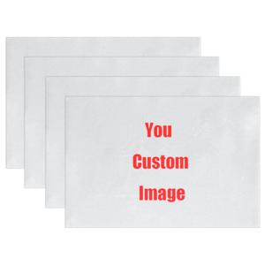 사용자 정의 Boho 만다라 플레이스 매트 기하학적 격자 무늬가있는 민족 전통 패턴 보헤미안 플라워 테이블 플레이스 매트 30X45cm