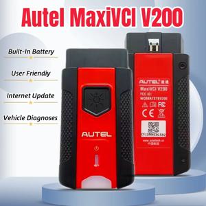 Autel MaxiVCI V200 블루투스 인터페이스 OBD2 진단 태블릿 MS906Pro TS ITS600K KM100 BT609 BT608 ITS600 DoIP CanFD와 함께 사용