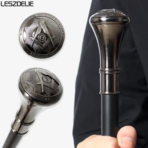 91cm 실버 프리메이슨 워킹 스틱 남녀 프리메이슨 탈부착 가능한 금속 지팡이 우아하고 세련된 지팡이