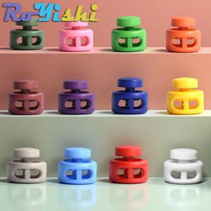 13-500개/팩 플라스틱 코드 잠금 스토퍼 토글 클립 (드로스트링, 탄성 끈, 파라코드 로프, 의류 가방 액세서리용)