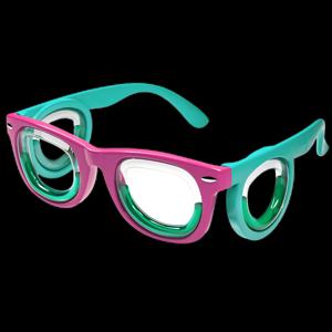 어린이 운동성 멀미 안경 - 자동차/항공/해상 및 크루즈에 필수적인 초경량 여행 |   구토 완화