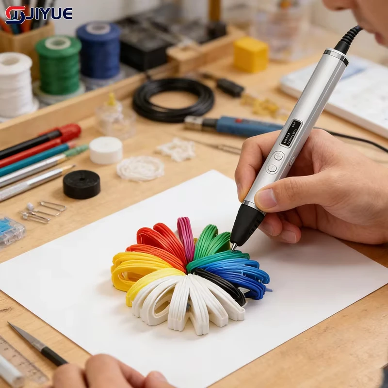 전문가용 3D 프린팅 펜, OLED 디스플레이, 온도 조절, 빠른 압출 기능 탑재, 어린이 및 성인용 드로잉 및 낙서용