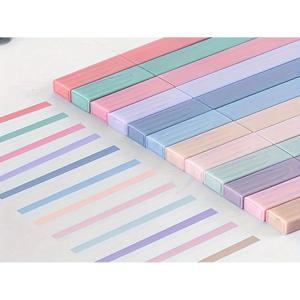 12/6/24피스 파스텔 형광펜 세트 - 잉크가 없고 얼룩 방지 기능이 있는 저널, 학교 용품, 사무실 - 청소년을 위한 부활절 선물, t