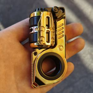 EDC 피젯 슬라이더 피젯 토이 튜닝 포크 마그네틱 푸시 에그 메카니컬 라쳇 크리스프 사운드 사이버 코어 다기능 장난감