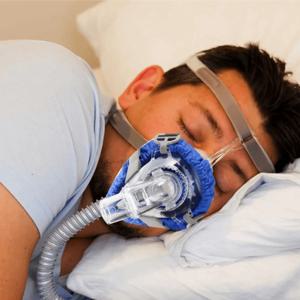 재사용 가능한 CPAP 비강 마스크 라이너 부드럽고 편안한 풀 페이스 마스크 쿠션 통기성 원단 프리사이즈 CPAP 마스크 쿠션