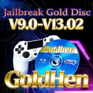 PS4 탈옥용 Ultimate GoldHEN 디스크 V9.0–12.52 부팅 가능 이젝트 페이로드 1클릭 부팅 도구 13.0-13.02 탈옥 디스크