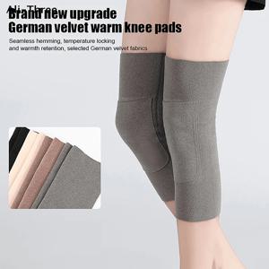 1쌍 겨울용 따뜻한 무릎 보호대 여성 남성 노인용 냉증 관절염 무릎 패드 무릎 보호대 러닝 무릎 보호대
