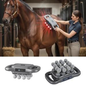 말 마사지 도구 다중 헤드 근육 마사지기 승마용 통증 완화 기계 (말 체육관, 야외 마구간, 경주용)