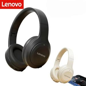 레노버 오리지널 블루투스 이어폰 오버이어 접이식 컴퓨터 무선 헤드폰 소음 제거 HIFI 스테레오 게임용 헤드셋