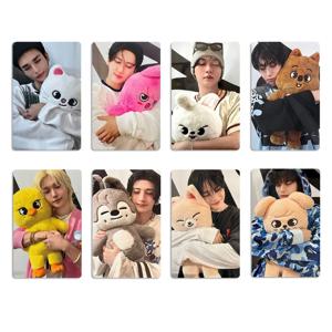 8개/세트 SKZOO SKZ 새 시리즈 월드 투어 DominATE CelebrATE 페리퍼리 로모 카드 엽서 펠릭스 현진 지성 우진 팬 선물