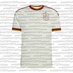 2026년 스페인 국가대표팀 월드컵 원정 유니폼 티셔츠 남성용 축구 팬 셔츠 속건 통기성 스포츠웨어