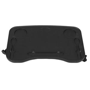 1세트 컵홀더가 있는 낙하 방지 휠체어 트레이 21.8x13.2x0.8인치 장애인 노인을 위한 경량 무릎 테이블 간편한 청소 및 이동 가능