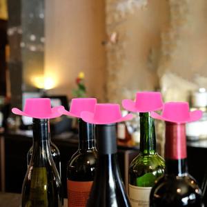 20Pcs 미니 카우보이 모자 플라스틱 미니어처 파티 모자 인형 집 장식 공예 DIY 사진 소품 사랑스러운 작은 장식 모자