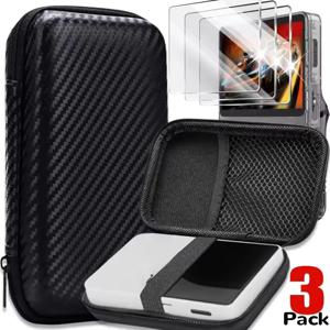 R36S R35S 게임 콘솔용 스크린 보호 케이스 휴대용 보관 가방 보호 강화 유리 필름 R36s 액세서리