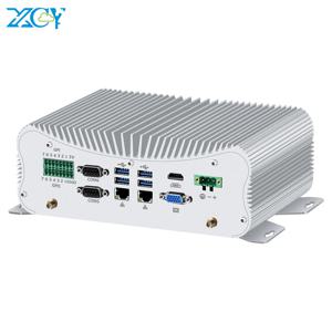 팬리스 산업용 PC 인텔 코어 i7 10610U 6x RS232 RS422 RS485 2x LAN PS/2 GPIO 6xUSB WiFi 4G LTE 윈도우 리눅스 9V-36V 입력