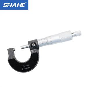 정밀 게이지 마이크로미터 0-25mm 0.01mm 외부 미터법 캘리퍼스 측정 마이크로미터 도구