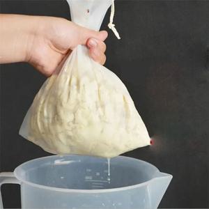 견과류 우유 백 재사용 가능한 아몬드 우유 백 스트레이너 미세 메쉬 나일론 치즈 천 콜드 브루 커피 필터 맥주 홈브루 메쉬