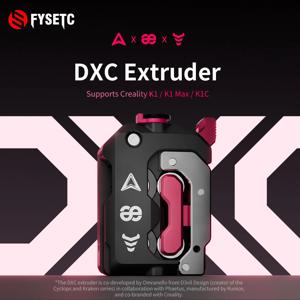 FYSETC Phaetus DXC V1.1 업그레이드된 압출기 안정적인 압출 및 부드러운 공급 기능을 갖춘 압출기 키트 (Creality K1 K1C K1MAX 3D 프린터용)