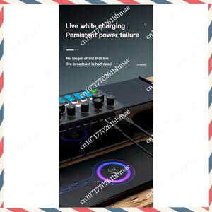 -A21Z SY168 사운드 카드 라이브 방송 스피커 노래 용 다기능 올인원 휴대용 블루투스 노래방 기계