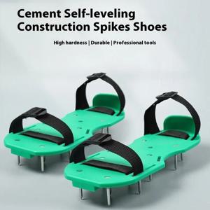 전문가용 스파이크 작업화 건축용 에폭시 바닥 시멘트 평탄화 정원용 미끄럼 방지 건설 안전 야외 신발 도구