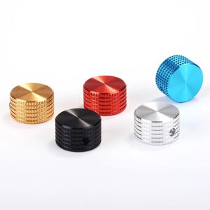 1개 17×10 올 알루미늄 솔리드 코어 래티스 노브 6MM 포텐셔미터 원형 샤프트 노브 오디오 파워 앰프/SI4732 라디오 노브