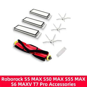 샤오미 로보락 S5 S50 S51 S55 S6 S60 S6 퓨어 진공 청소기 예비 부품 HEPA 필터 걸레 천 측면/주 브러시 액세서리