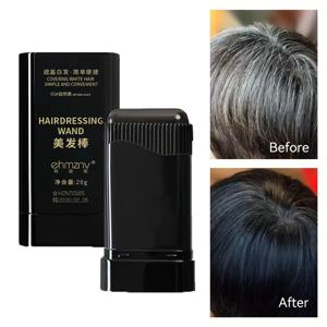 빠른 염색 스틱, 영구 커버, 오래 지속되는 효과, 휴대용 어플리케이터 브러쉬 디자인, 집에서 컬러 수정 가능