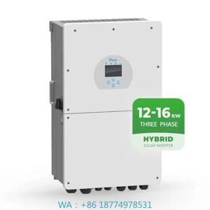 페이즈 솔라 하이브리드 인버터 5KW 6KW 8KW 10KW 12KW 데이 SUN-12K-SG04LP3-EU 삼상