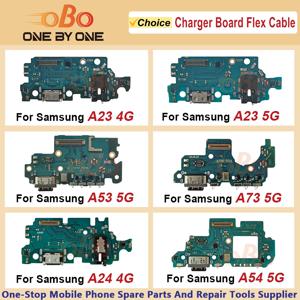 삼성 갤럭시 A23 A53 A73 A24 A54 4G 5G A546B A536B 충전 포트 도크 커넥터 충전 보드 플렉스 케이블 수리 (1개)