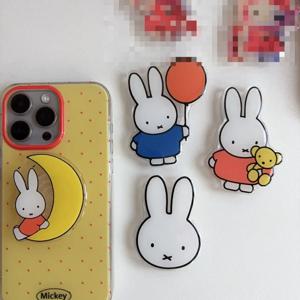 뜨거운 만화 미피 시리즈 휴대폰 스탠드 귀여운 창의력 프린트 휴대용 에어백 스텐트 모든 휴대폰에 적용 가능