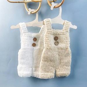 신생아 사진 소품 부드러운 모헤어 니트 롬퍼 반바지 세트 아기 소년 소녀 사진 촬영 복장 스튜디오 유아 의류 선물