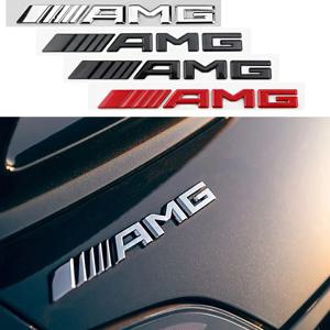 1개 AMG 엠블럼 레터스 자동차 후면 트렁크 스티커 메르세데스 A B C E G W203 W204 W205 W176 W177 W212 W213 AMG용