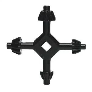 4 in 1 다기능 전기 드릴 키 미니 드릴 척 키 탄소강 드릴 척 렌치 세트 블랙 드릴 프레스용 3/8