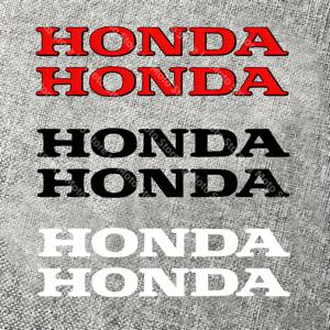 혼다 스티커 로고 레터 데칼 혼다 호넷 NT1100 CBR CB 섀도우 PCX VFR XADV ADV Forza 모든 오토바이용