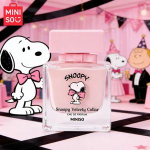 MINISO & SNOOPY 여성 향수 오리지널 럭셔리 꽃 향수 여성용 스프레이 50ML 소녀 생일 선물 어린이 선물