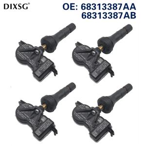 타이어 압력 센서 4개 TPMS 68313387AA 68313387AB 크라이슬러 200 퍼시피카 보이저 닷지 듀랑고 지프 컴패스 그랜드 체로키용