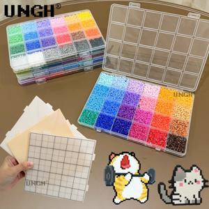 퍼러 비즈 박스 포함 마드 빈 퓨전 2.6mm 핀두 DIY 재료 가방 휴일 선물 하마 비즈 수공예 핸드메이드 키체인