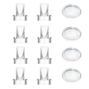 BornBL 실리콘 덕빌 밸브 다이어프램 세트, S12/S9 웨어러블 유축기 액세서리와 호환 가능, 교체용 예비 부품